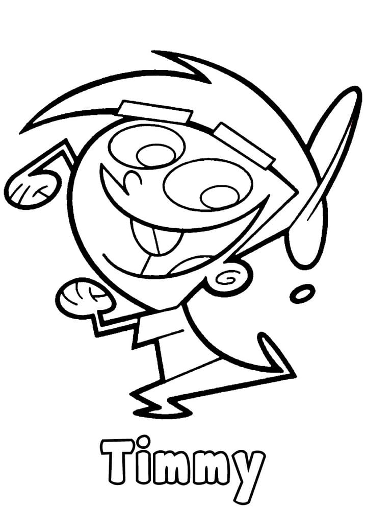 Desenho deTimmy Turner para colorir