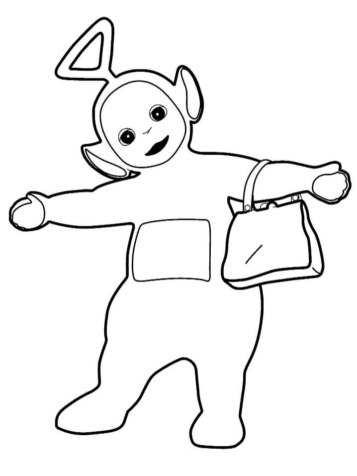 Desenho de Tinky-Winky 4 para colorir