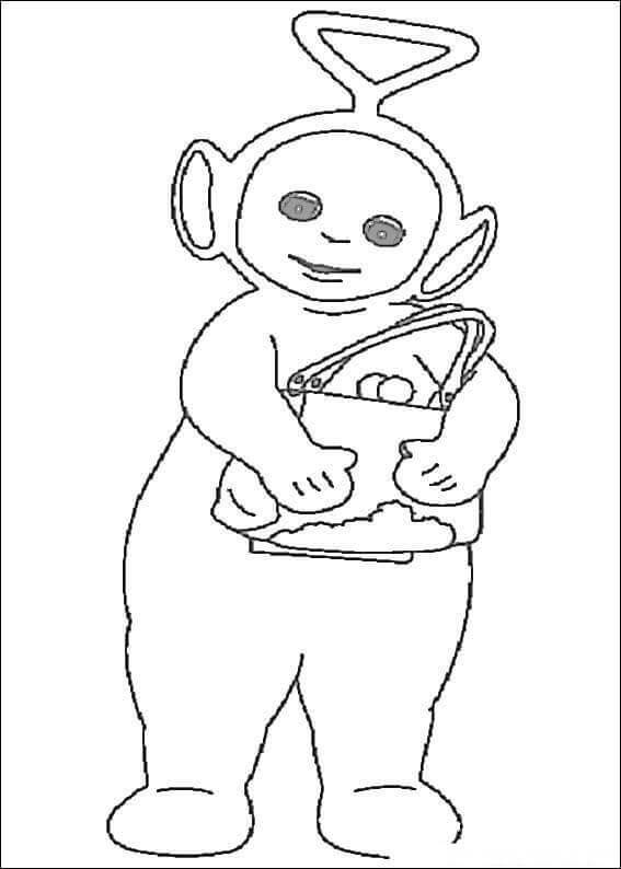 Desenho de Tinky-Winky 5 para colorir