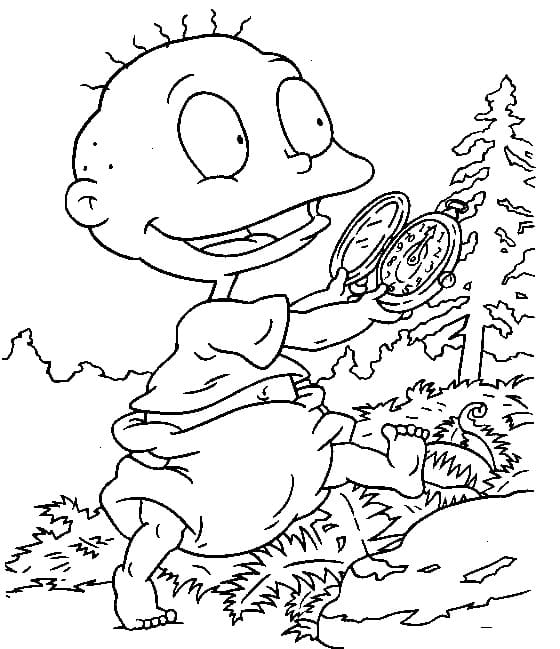 Desenho deTommy Pickles para colorir