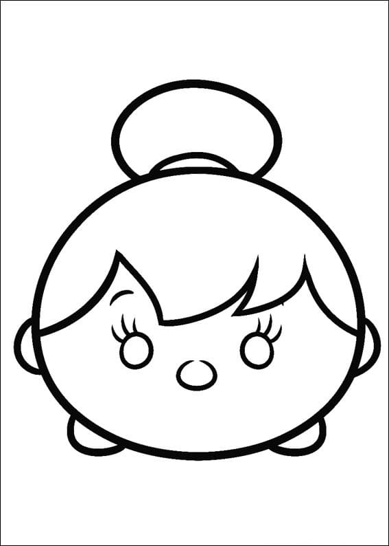 Desenho deTsum Tsum 10 para colorir