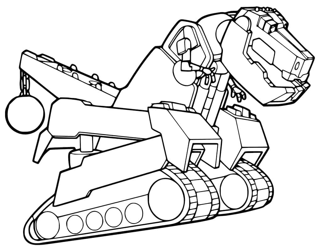 Desenho deTy Rux de Dinotrux para colorir