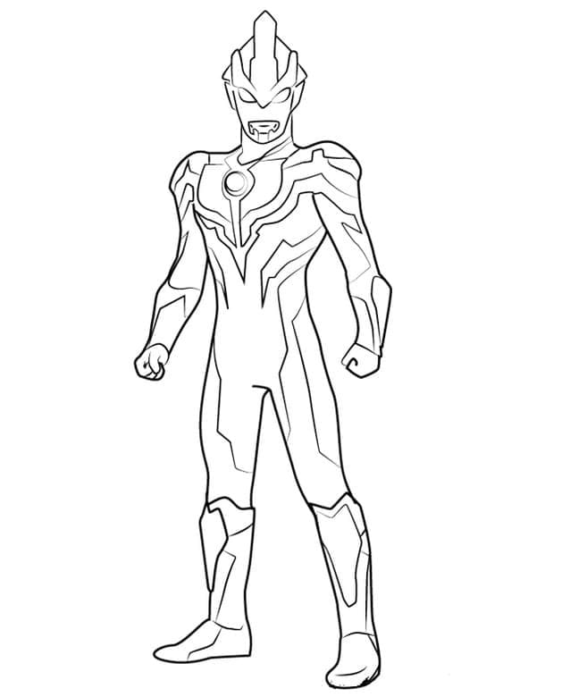 Desenho deUltraman 13 para colorir