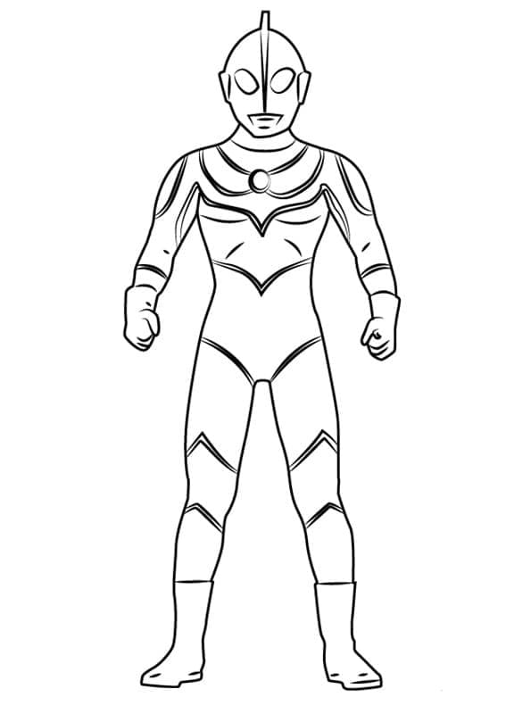 Desenho deUltraman Jack para colorir