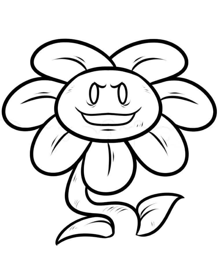 Desenho deUndertale 11 para colorir