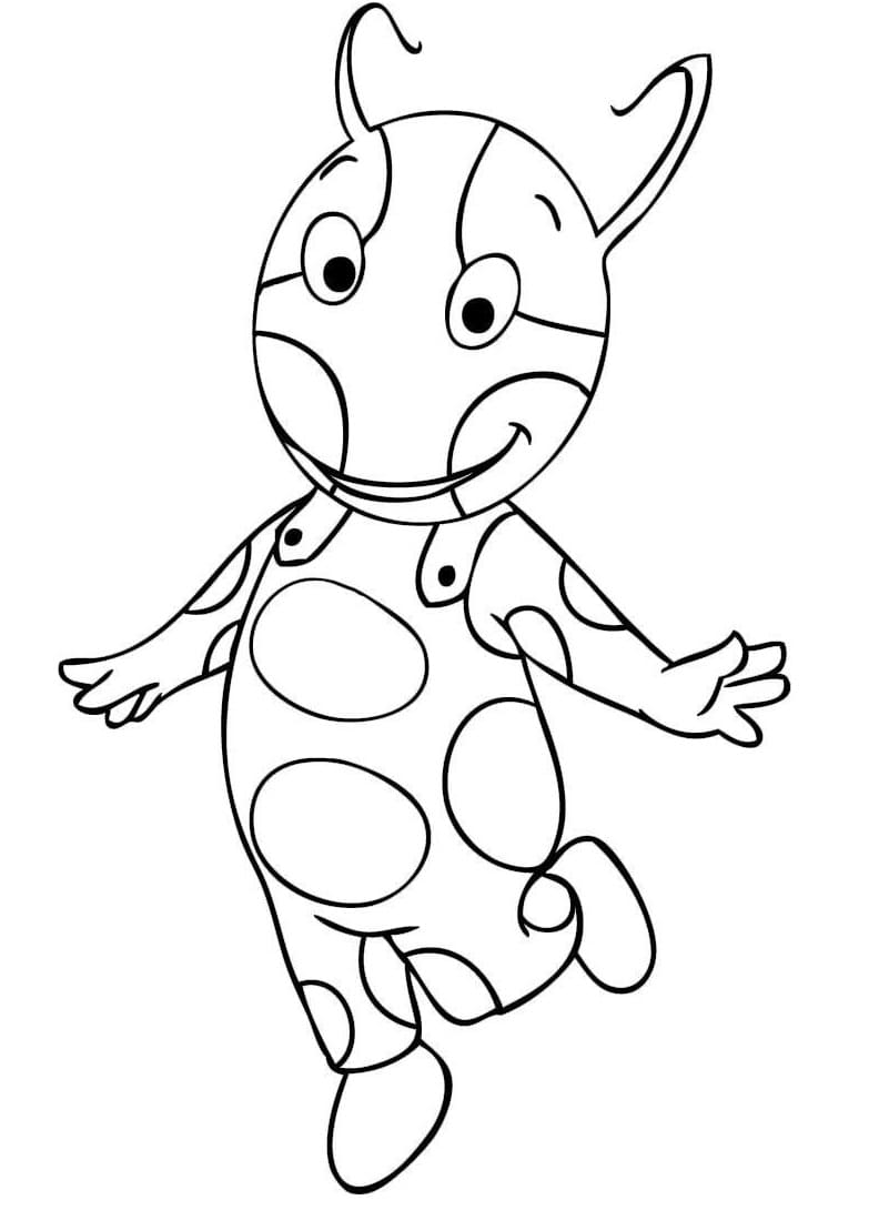 Desenho deUniqua Backyardigans 1 para colorir