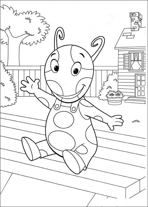 Desenho deUniqua Backyardigans 5 para colorir