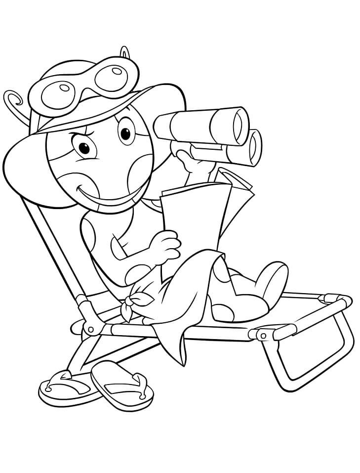 Desenho deUniqua Backyardigans 8 para colorir