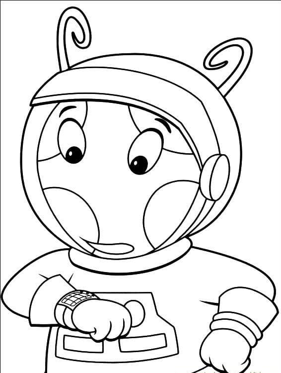 Desenho deUniqua Backyardigans 9 para colorir