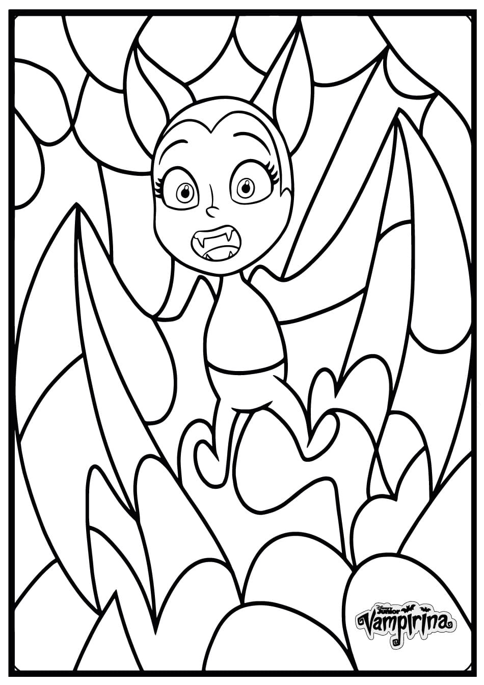 Desenho deVampirina 14 para colorir