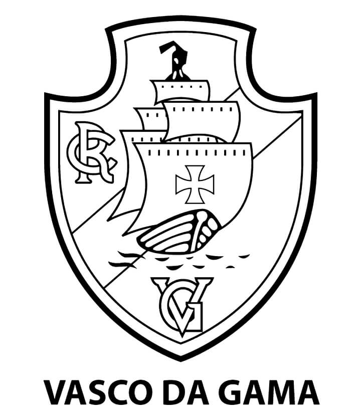 Desenho deVasco da Gama 4 para colorir