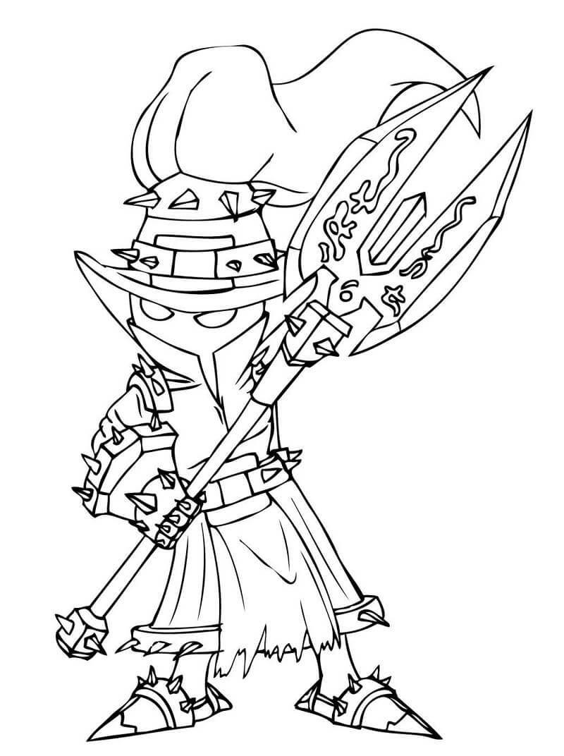 Desenho de Veigar para colorir