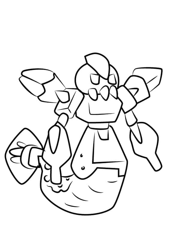 Desenho deWolfeel Medabots para colorir