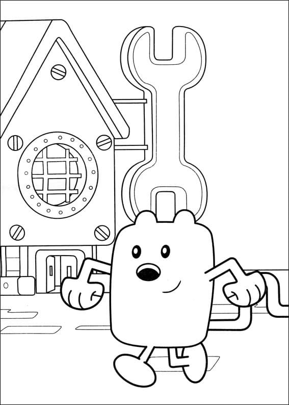 Desenho deWow Wow Wubbzy 1 para colorir