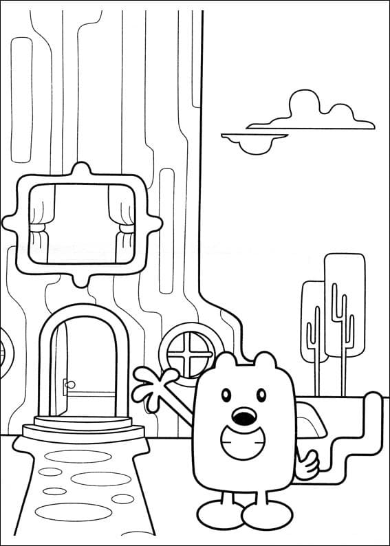 Desenho deWow Wow Wubbzy 10 para colorir