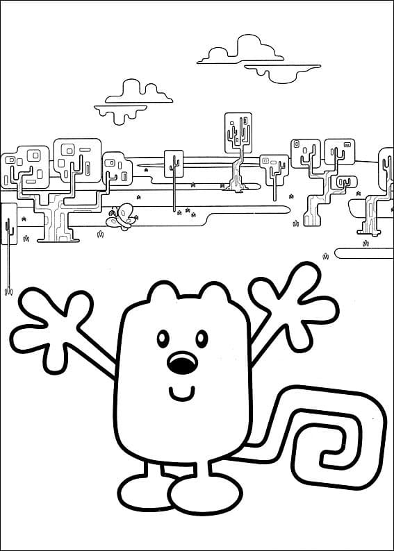 Desenho deWow Wow Wubbzy 11 para colorir