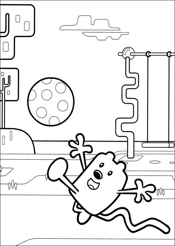 Desenho deWow Wow Wubbzy 12 para colorir