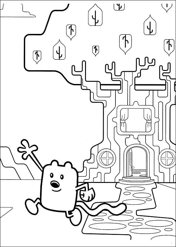 Desenho deWow Wow Wubbzy 13 para colorir