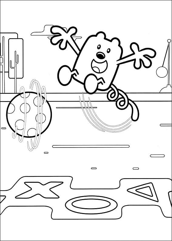 Desenho deWow Wow Wubbzy 16 para colorir