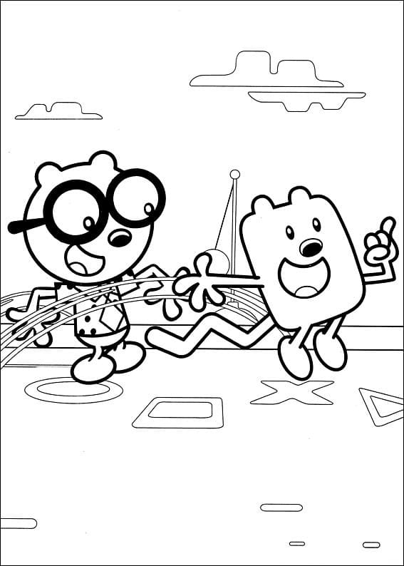 Desenho deWow Wow Wubbzy 20 para colorir