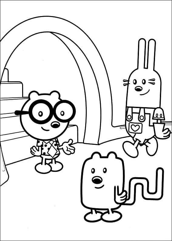 Desenho deWow Wow Wubbzy 21 para colorir