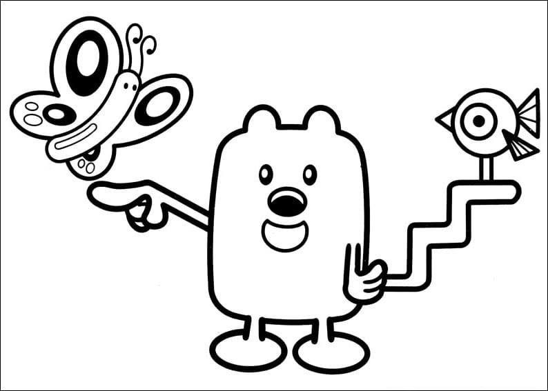 Desenho deWow Wow Wubbzy 24 para colorir