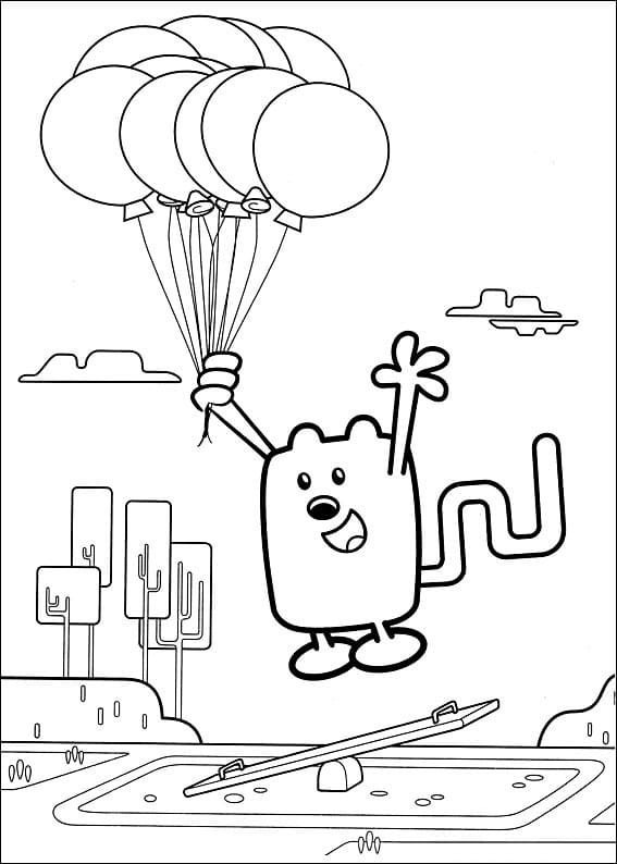 Desenho deWow Wow Wubbzy 25 para colorir