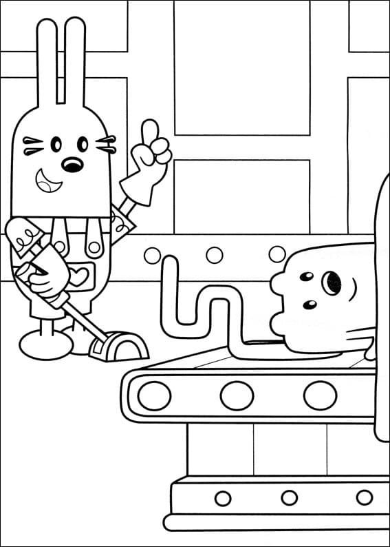 Desenho deWow Wow Wubbzy 6 para colorir