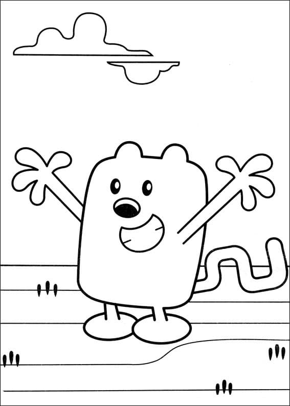 Desenho deWow Wow Wubbzy 9 para colorir