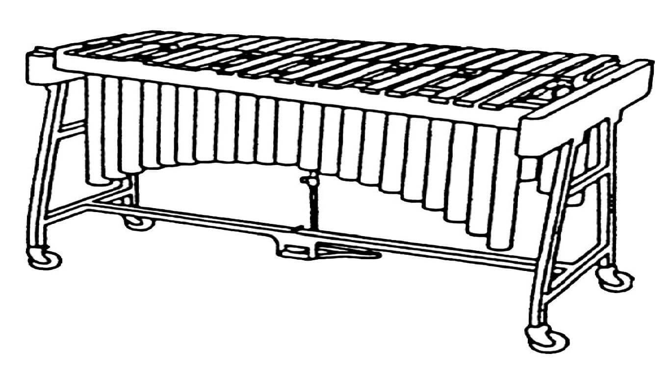 Desenho deXilofone Normal 6 para colorir