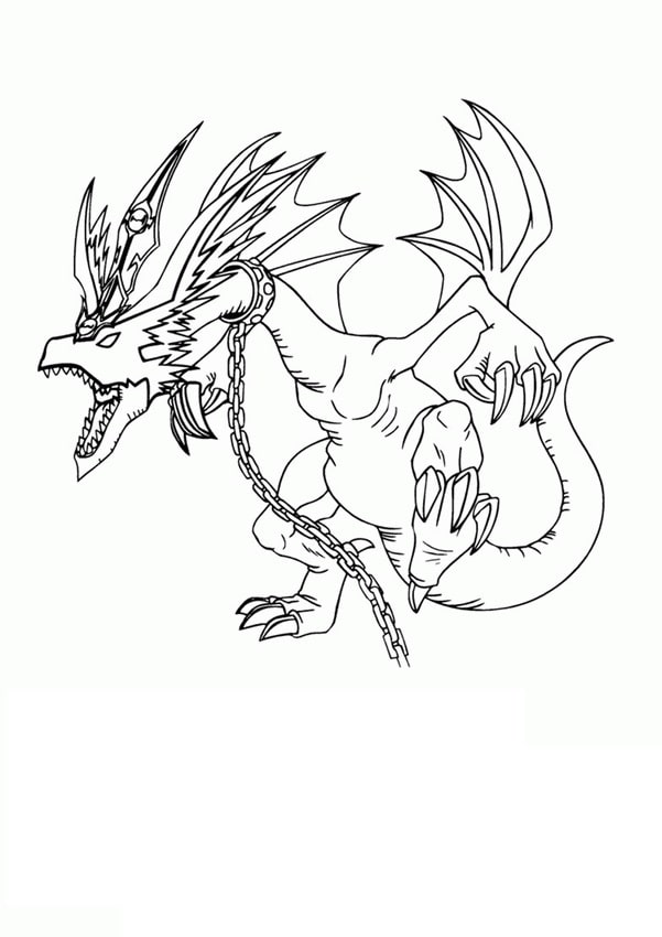 Desenho deYu-Gi-Oh! Monstro 10 para colorir