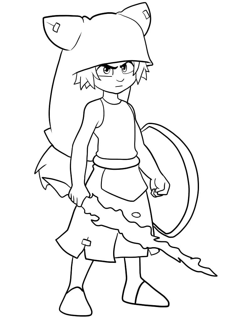 Desenho deYugo de Wakfu para colorir