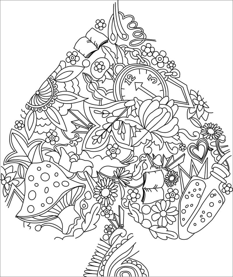 Desenho deZentangle Maravilhosa 1 para colorir