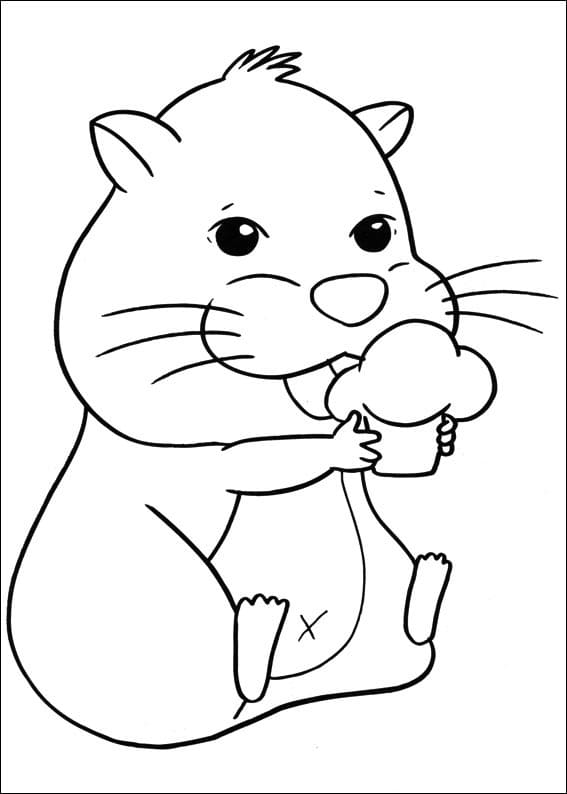 Desenho deZhu Zhu Pets 1 para colorir