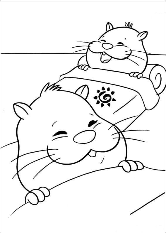 Desenho deZhu Zhu Pets 11 para colorir