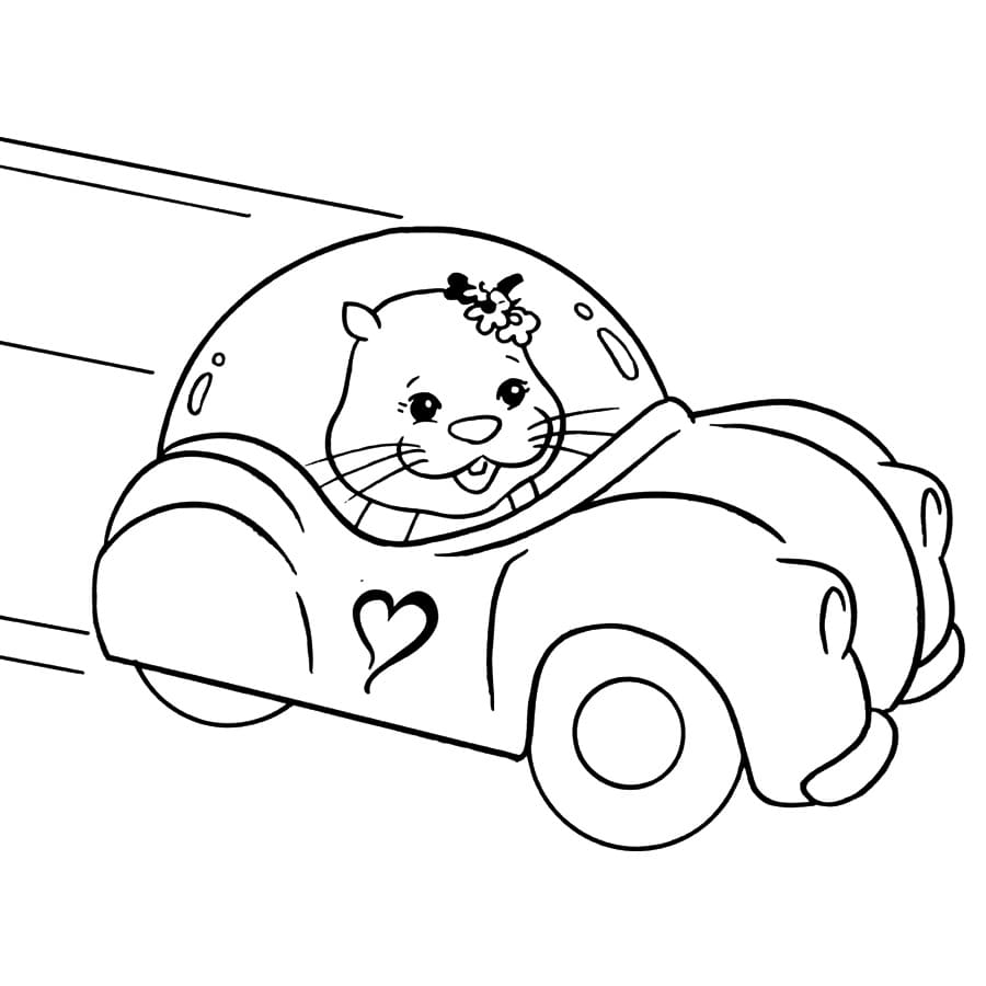 Desenho deZhu Zhu Pets 14 para colorir