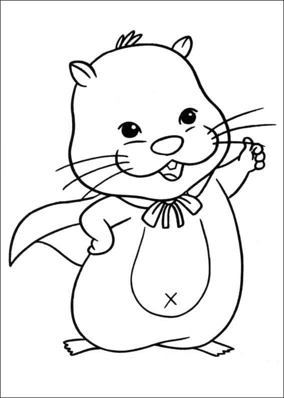 Desenho deZhu Zhu Pets 4 para colorir