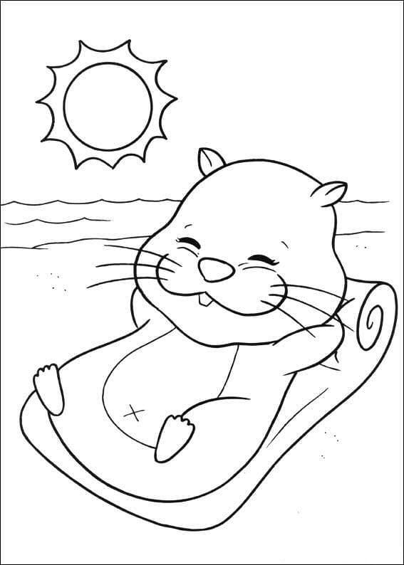 Desenho deZhu Zhu Pets 8 para colorir