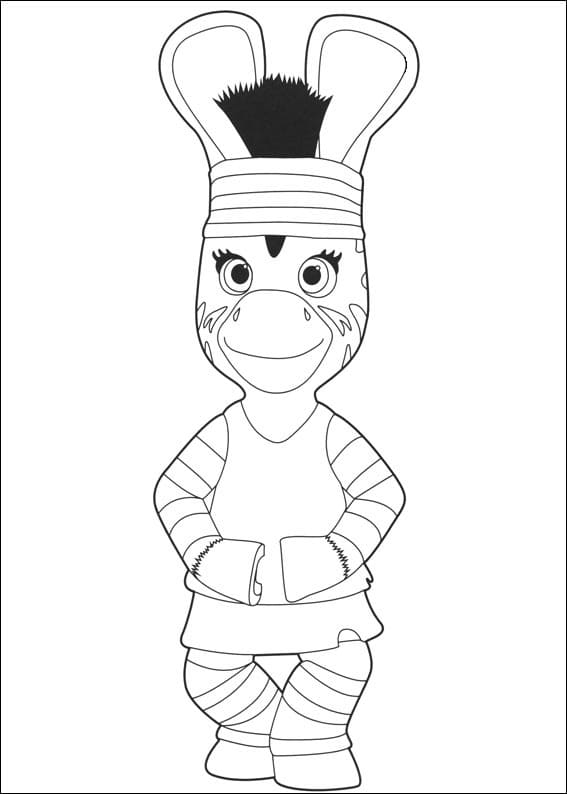 Desenho deZou 15 para colorir