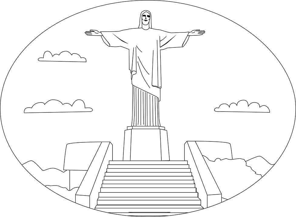 Desenho deRio de Janeiro 2 para colorir