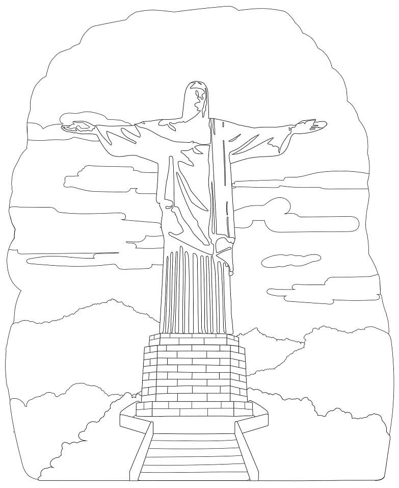 Desenho deRio de Janeiro 3 para colorir