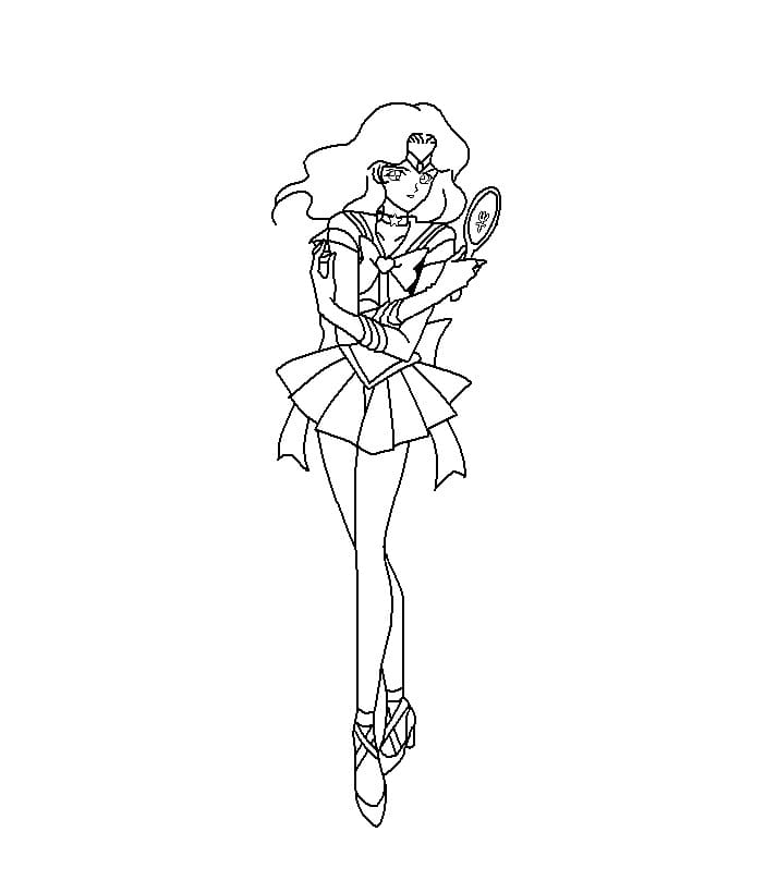 Desenho deSailor Neptune  1 para colorir