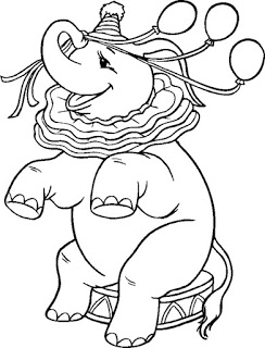 Desenho deElefante Impertinente para colorir